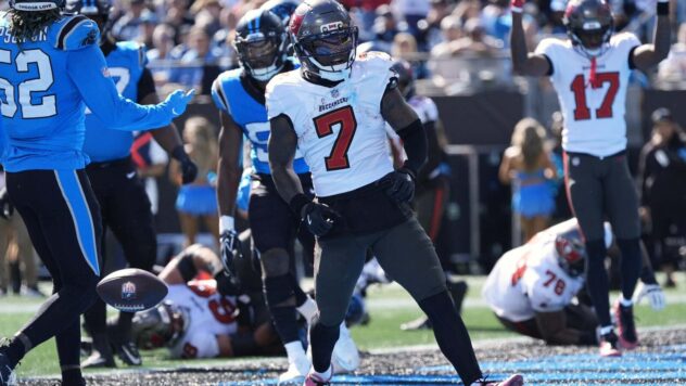 Bucky Irving should lose some playing time in the future but that’s a good thing for the Buccaneers’ rushing attack