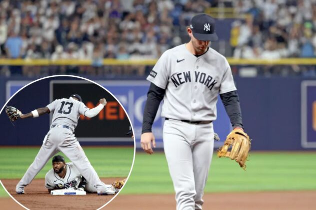 Bumbling Yankees don’t look capable of much against superior Rays