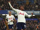 Chelsea vs Spurs: Mathys Tel seals rare victory for Tottenham at Stamford Bridge after Cole Palmer sent off