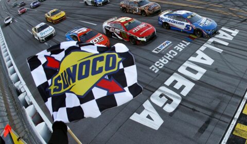 Chevrolet’s 1st through 6th sweep at Talladega was its first since 2013