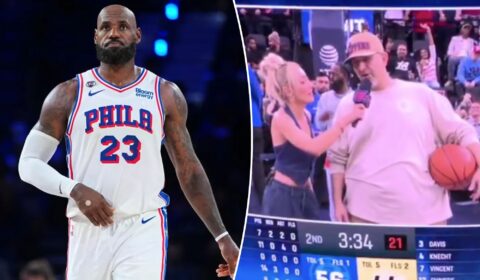 Clippers fan’s LeBron James trash talk backfires in brutal fashion