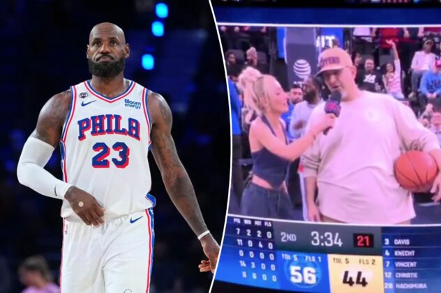 Clippers fan’s LeBron James trash talk backfires in brutal fashion