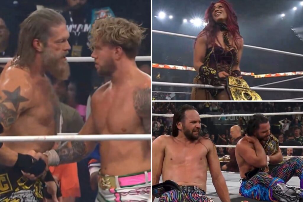 Clockwork Carnage comes with Adam Copeland wrinkle to end AEW WrestleDream that did just enough right