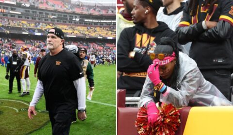 Commanders broadcast in disbelief of stunning OT gaffe: ‘You gotta be kidding me’