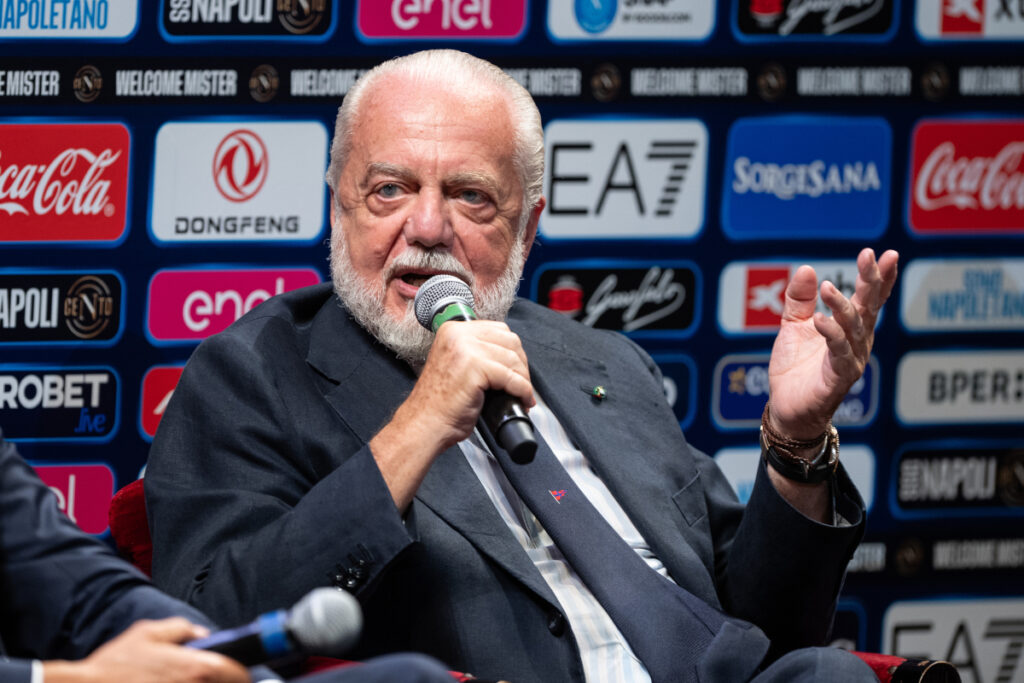 De Laurentiis: ‘We’ve brought millions of children back to supporting Napoli’