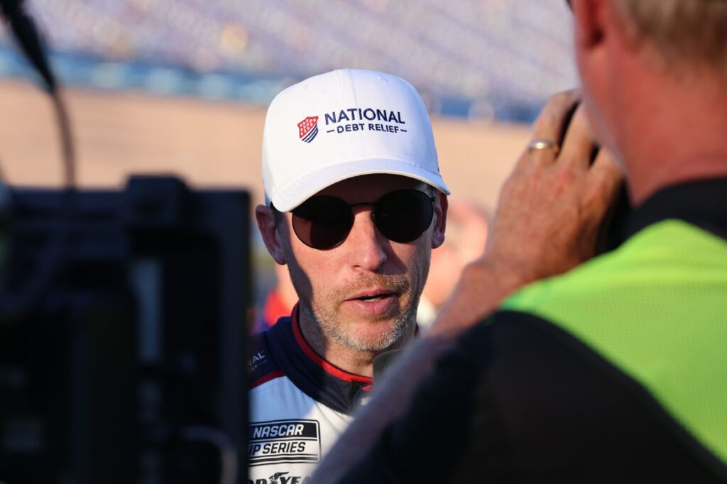 Denny Hamlin explains costly Las Vegas spin in rough NASCAR Cup race