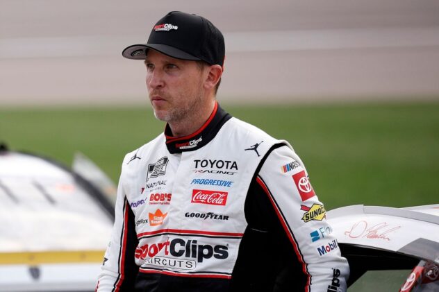 Denny Hamlin's pursuit of Kyle Larson is one race at a time