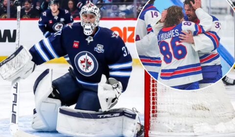 Devils get Connor Hellebuyck in seismic trade with Jets