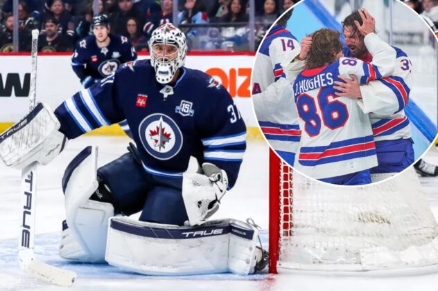 Devils get Connor Hellebuyck in seismic trade with Jets