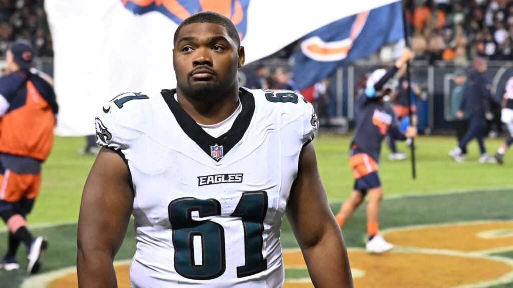 Eagles’ patchwork offensive line faces its toughest test yet against Jaguars in London, and the outlook is concerning