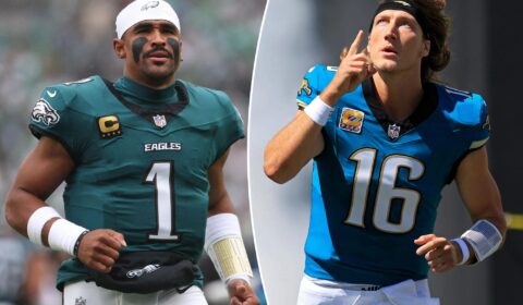 Eagles vs. Jaguars prediction: Trevor Lawrence & Co. clip the birds in London