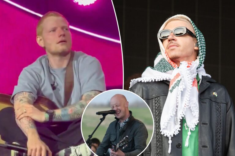Ed Sheeran enlists The Fray’s ex-frontman Isaac Slade as surprise guest act after openers ditch tour over Macklemore fiasco