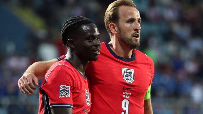 England Puts 7 Goals Past Croatia As Kane, Saka, Bellingham All Shine
