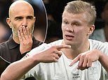 Erling Haaland limps off during Norway's Nations League clash with Portugal to leave Man City sweating just a week before Liverpool showdown