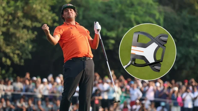 Eugenio Chacarra's long putter looks a little different. Here's the long story behind it