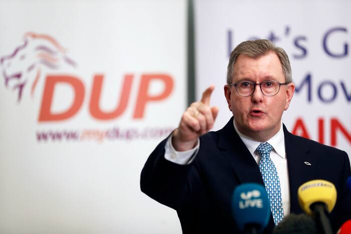 Ex-leader of Northern Ireland’s largest unionist party sentenced to 15 years for sex abuse
