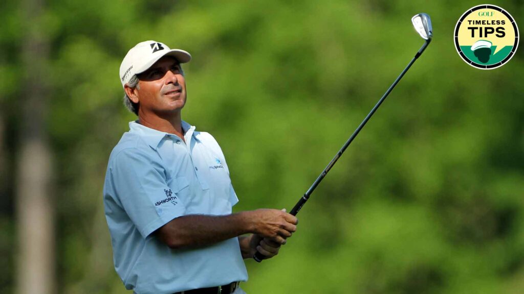 Fred Couples shares his 5 best tips for hitting crisp iron shots