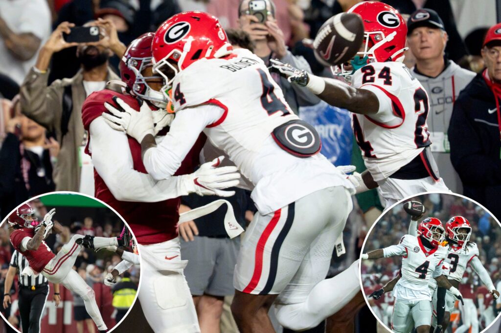 Georgia heir-apparent to No. 1 ranking after win over Alabama in controversial finish