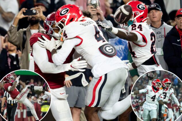 Georgia heir-apparent to No. 1 ranking after win over Alabama in controversial finish