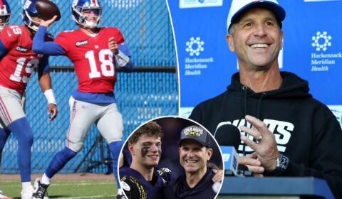 Giants can dream of J.J. McCarthy rediscovering his Harbaugh magic