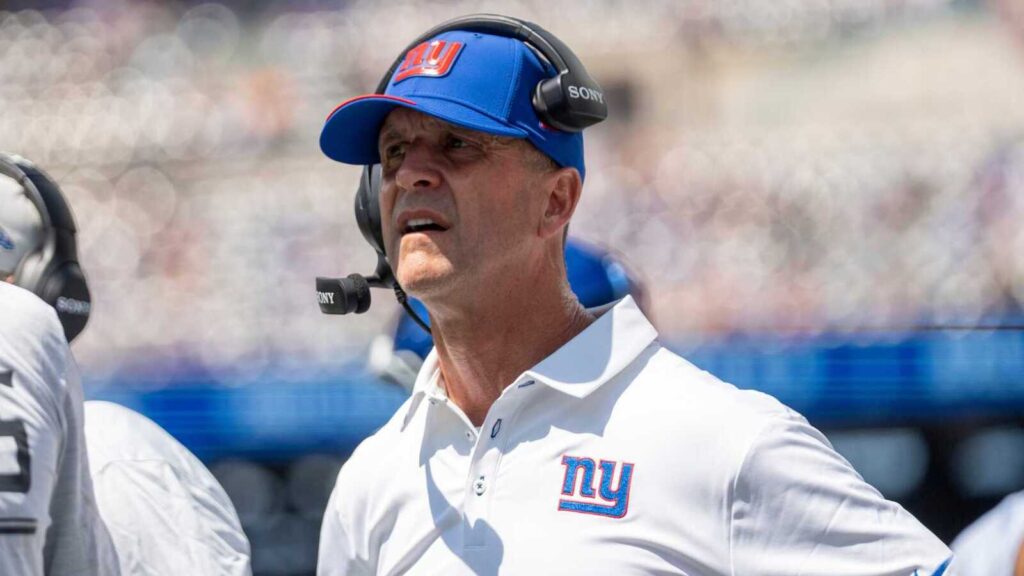 Giants' John Harbaugh explains starting J.J. McCarthy over Jameis Winston vs. Texans