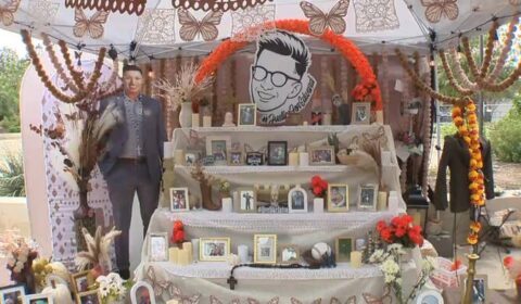 ‘He was such a light’: Ofrenda dedicated to Edward Trejo displayed at Muertos Fest