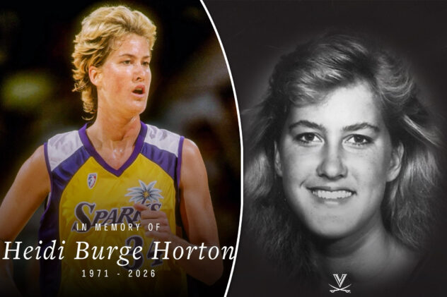 Heidi Burge Horton, college and WNBA star who inspired Disney movie, dead at 54