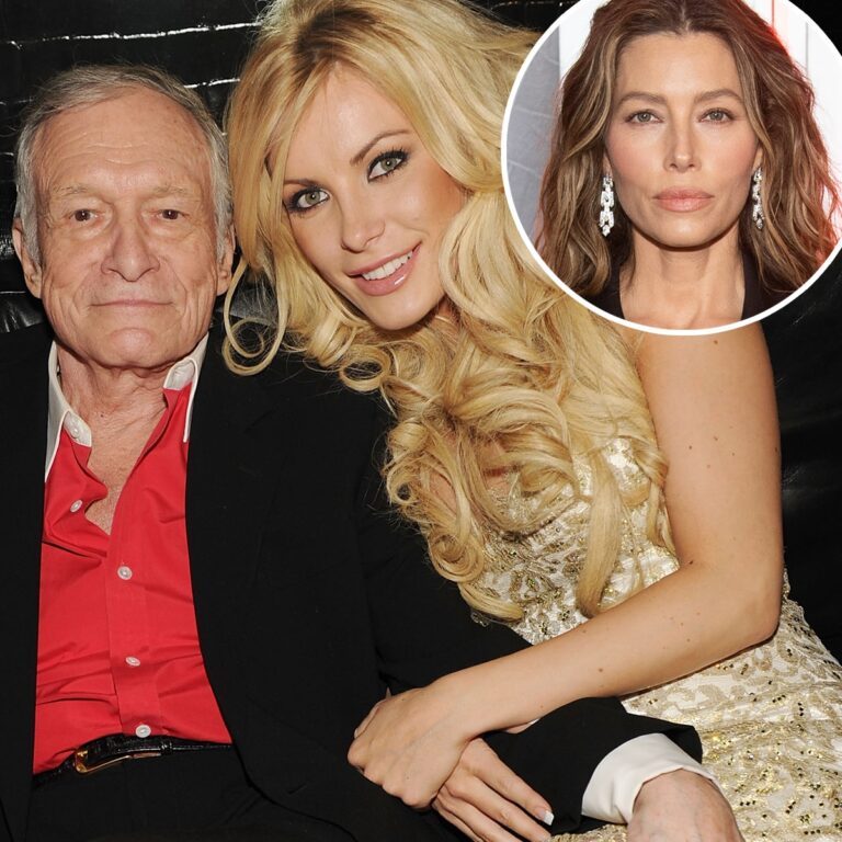 Hugh Hefner's Widow Asks Jessica Biel to Drop Out of Playboy Movie