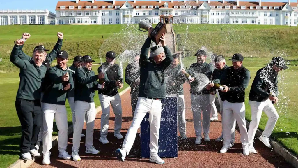 Internationals make history with emphatic Bridges Cup win at Trump Turnberry