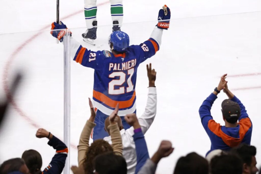 Islanders teammates happy to see Kyle Palmieri bust out: ‘awesome’
