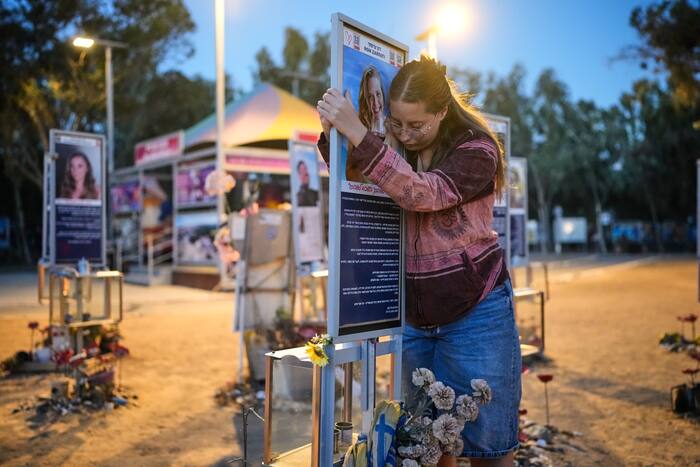 Israelis mourn on the anniversary of the Oct. 7 attack as Palestinians live in devastated Gaza