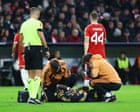‘It doesn’t look good’: Arteta concerned as Saka limps off against Bayern Munich