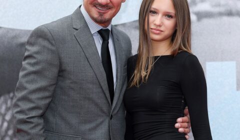Jeremy Renner Has Rare Outing With Daughter Ava, 13, in Rome