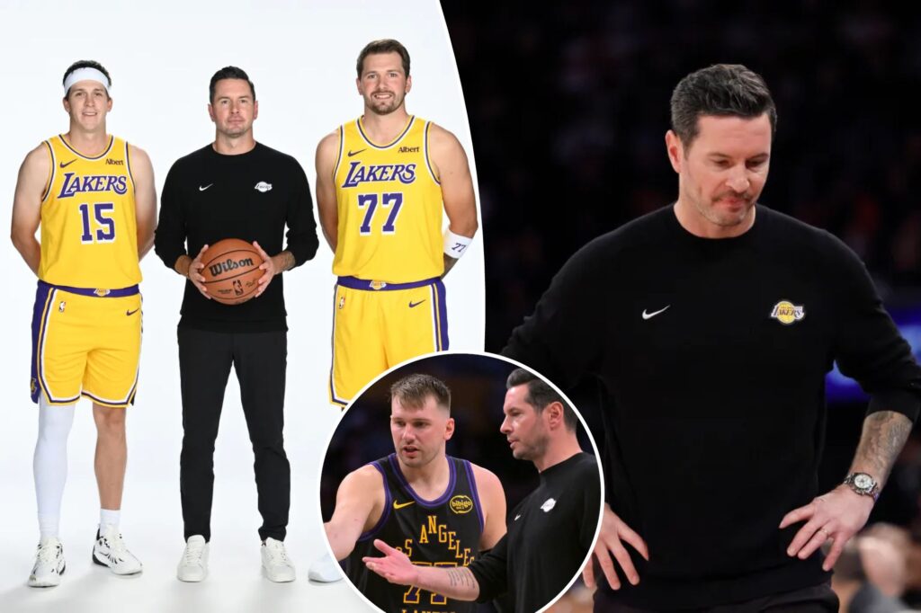 JJ Redick admits he felt he was ‘cosplaying’ as Lakers coach when he joined the team