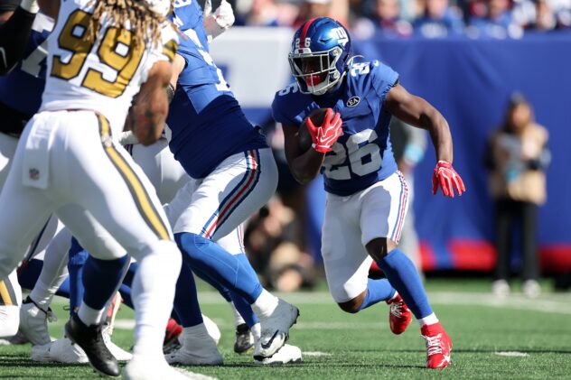 John Harbaugh waiting for ‘Saquon Barkley circumstance’ in Giants’ embattled running back room