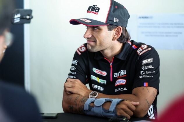 Jorge Martin braced for “really difficult, painful” MotoGP weekend with broken arm