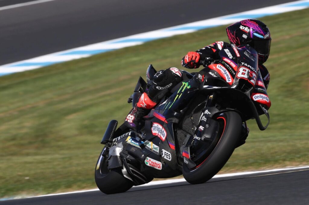 Jorge Martin the slowest Aprilia in Australia practice: “I'm used to riding with the Ducati here”