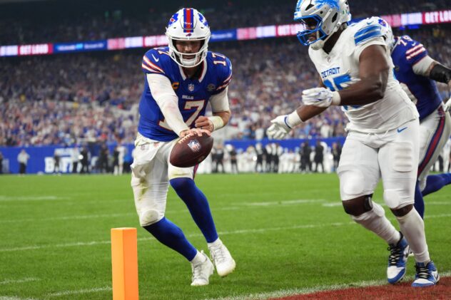Josh Allen needs one touchdown to break Bills record shared by legends