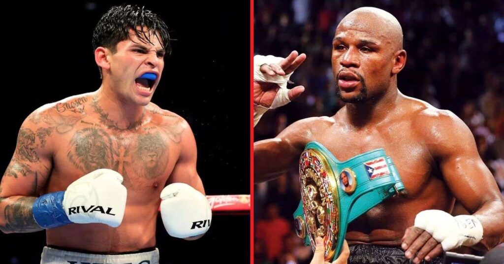 Keith Thurman sums up Floyd Mayweather's chances of beating Ryan Garcia in comeback fight at 49