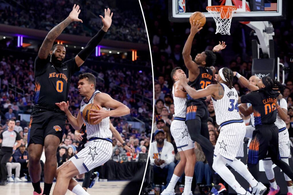 Knicks’ Andre Drummond bristles after being benched for lack of effort