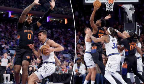 Knicks’ Andre Drummond bristles after being benched for lack of effort