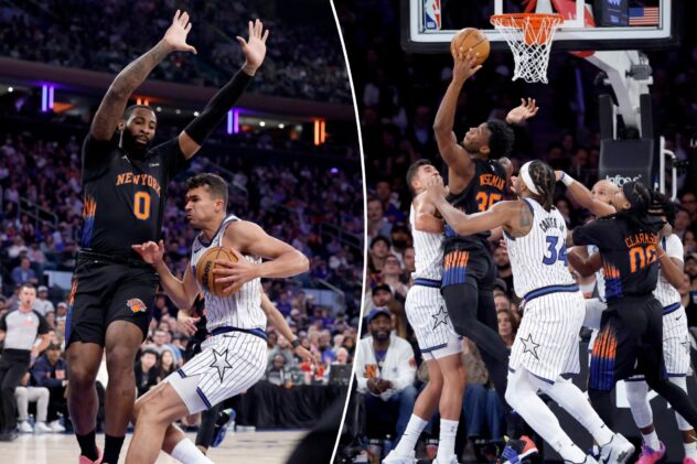 Knicks’ Andre Drummond bristles after being benched for lack of effort