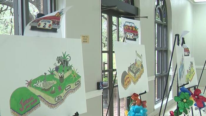 KSAT gets first look at Battle of Flowers Parade floats for 2027