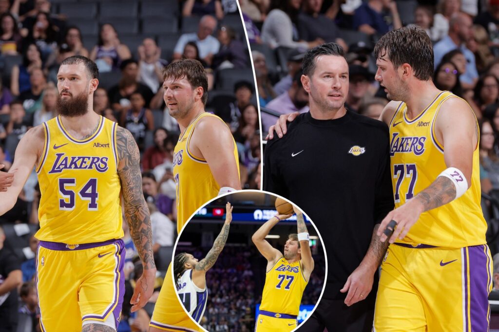 Lakers’ Luka Doncic returns to ‘one of the best things in my life’ in epic fashion