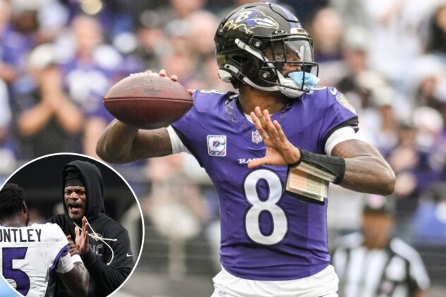 Lamar Jackson will start against Bills in long-awaited Ravens return