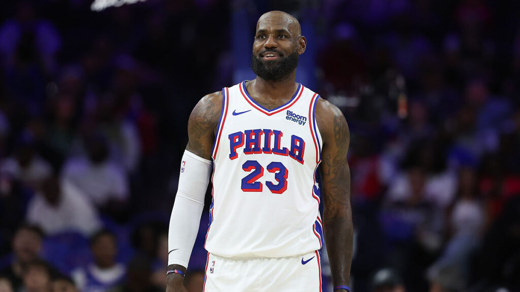 LeBron James got the full Philadelphia experience in 76ers debut, and he loved every bit of it