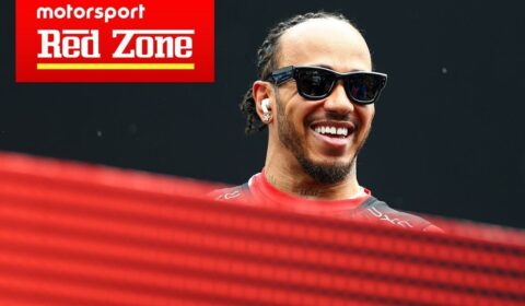 Lewis Hamilton reacts to stunning fan-made Ferrari helmet inspired by Star Wars