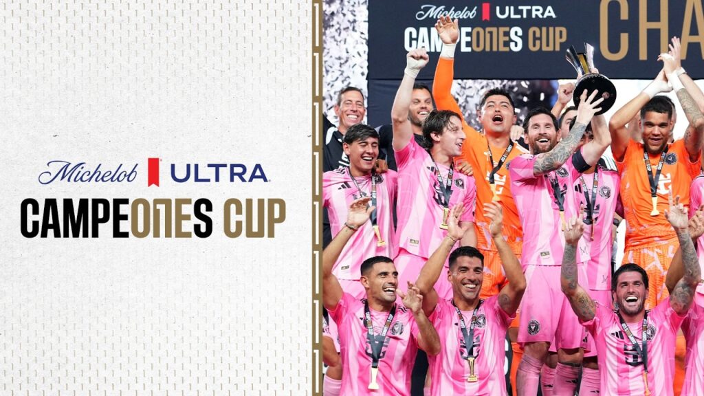 Lionel Messi scores 100th goal for Inter Miami during Campeones Cup win