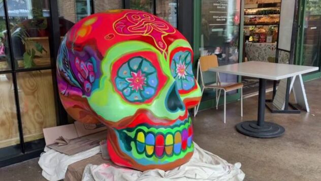 Local artists honor Día de los Muertos tradition with calavera exhibit at Pearl