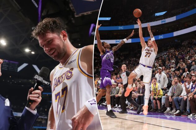 Luka Doncic is climbing the Lakers’ record books — and just passed LeBron James